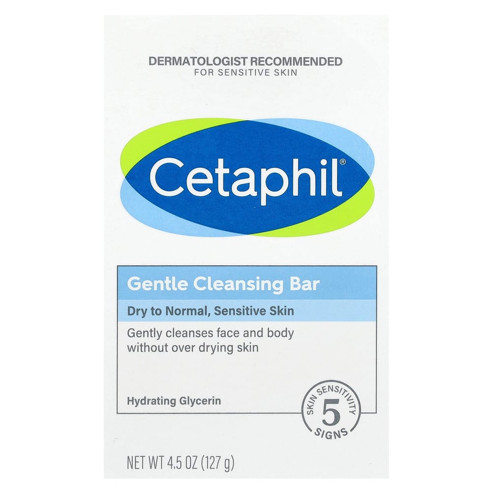 Cetaphil Mild Cleansing Bar 127g (4.5oz)