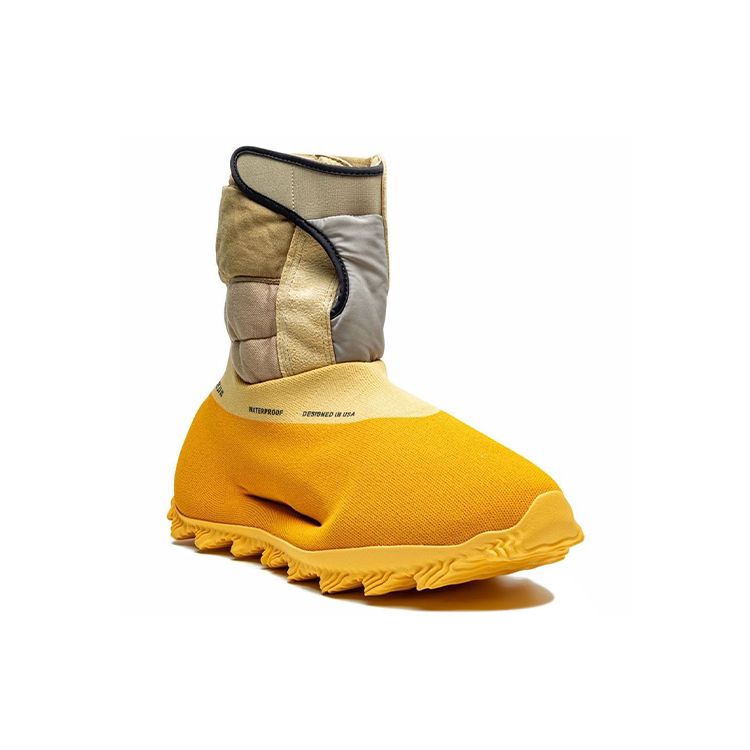 adidas Yeezy Knit Runner Boot Sulfur Unisex Sneaker Gelb GY1824
