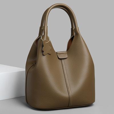 High-end Handbag, Crossbody Single-shoulder Bag, Women's Fashionable Soft Leather Bag, Elegant Ladies' Bag