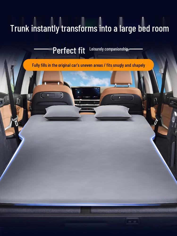 Inflatable Car Mattress for BMW X7: Rear Seat and Trunk Sleeping Pad