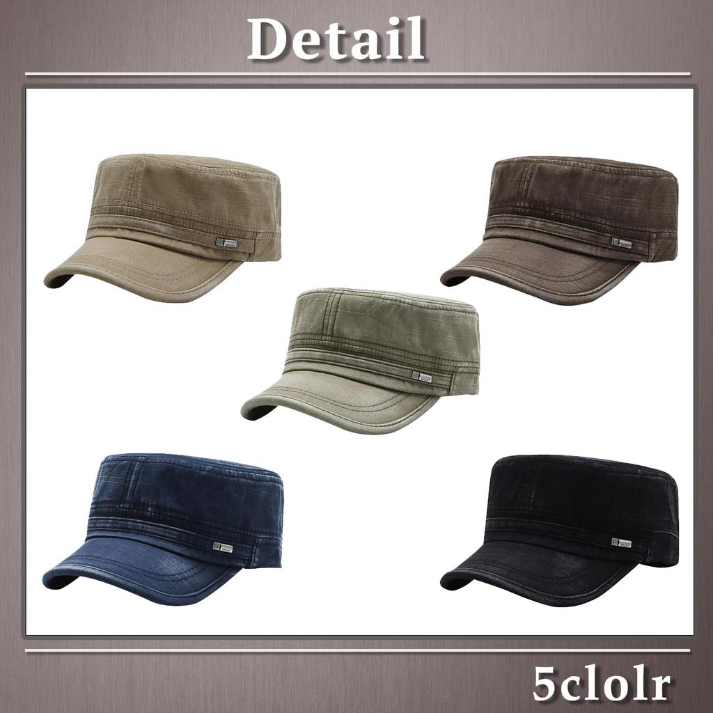 One Limitation Military Work Stylish and for Men and CP319 Cap, Simple, Women, (Khaki)