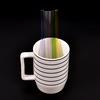 Reusable Straight Pyrex Glass Drinking Straw For Wedding Birthday Party 5 Colors