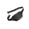 New GUESS Synthetic Leather One Shoulder Crossbody Fanny Pack Sling Bag Regular Men's Black/Dark Gray GSPLD882994BLA