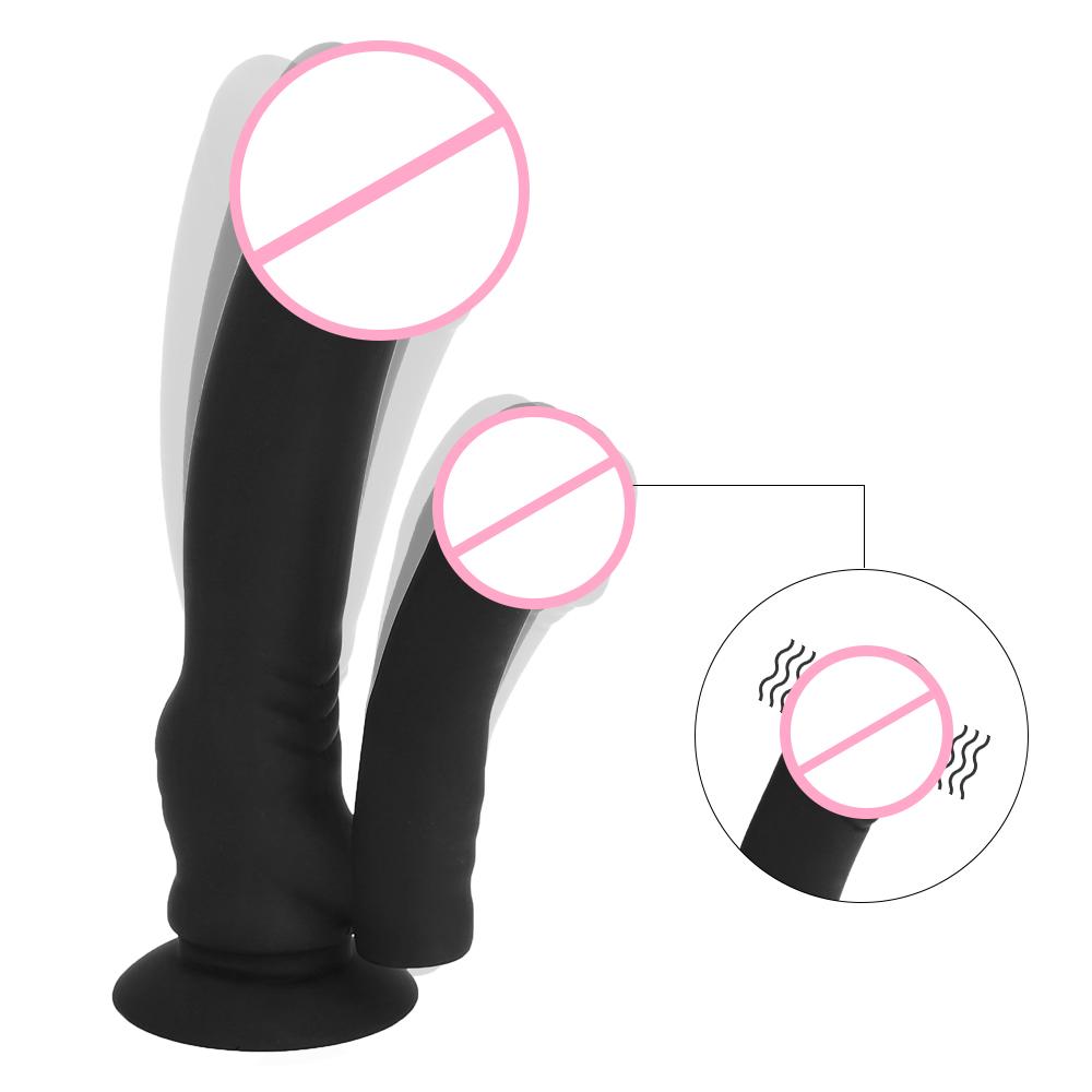 Lesbian Dildo Butt Plug Vagina Clitoris Massager Sex Toys for Women Female Double Dildo Vibrators