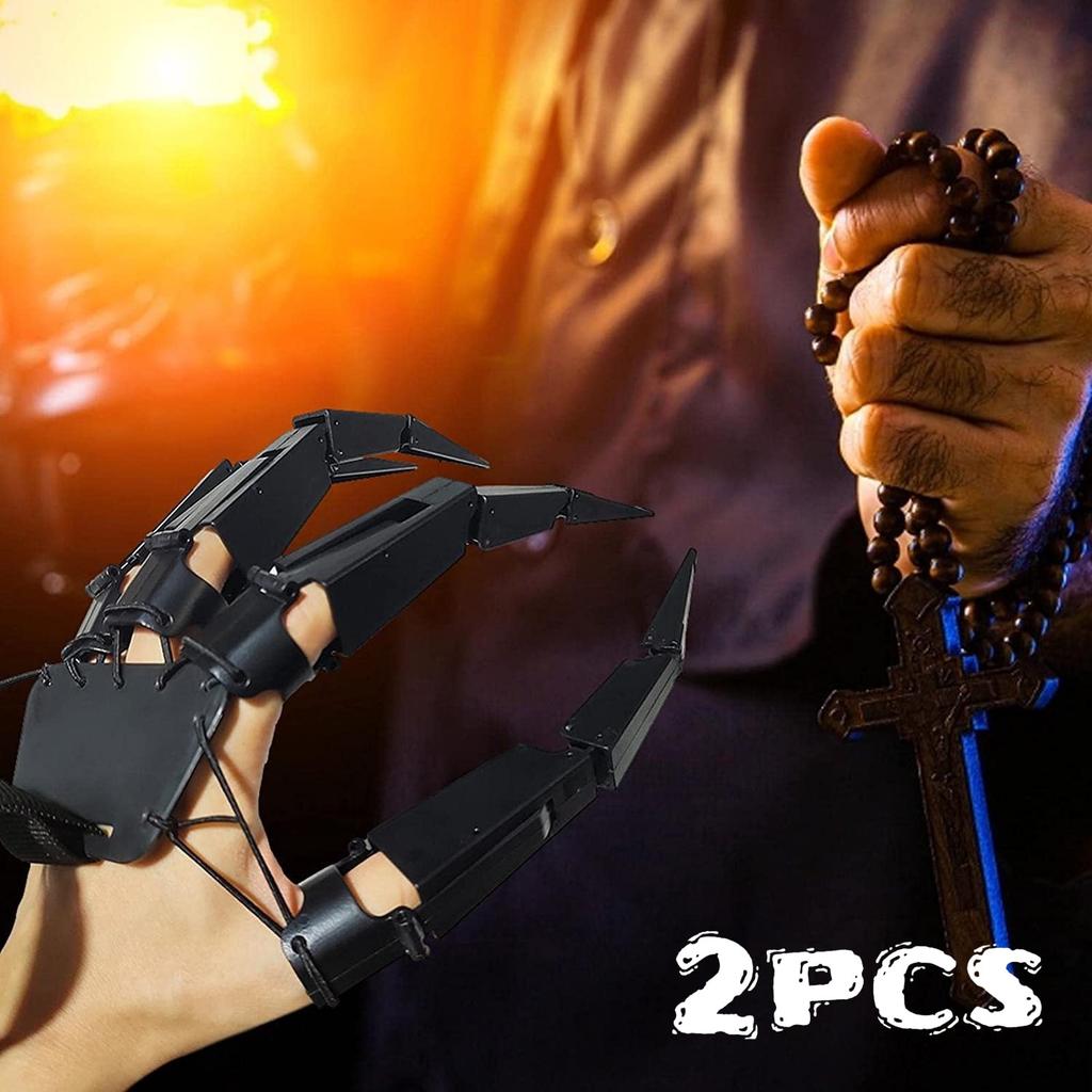 Halloween Articulated Fingers 3D Extensions Fingers Cosplay Party Decoration Outdoor Party Props