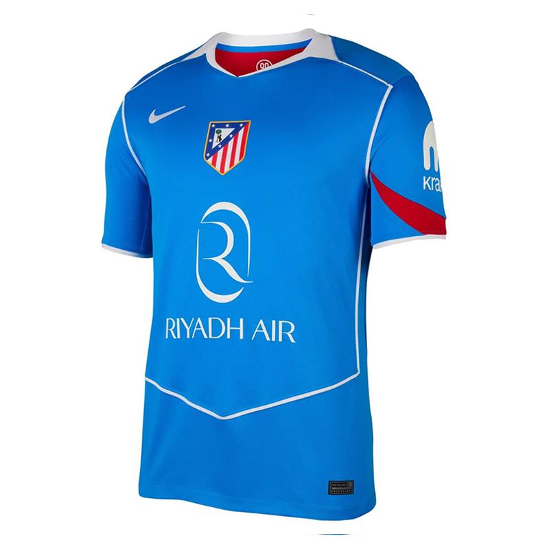 Nike Atletico Madrid 2025-26 Season Fan Version Third Short Sleeve Football Jersey Men Jerseys HM3200-407