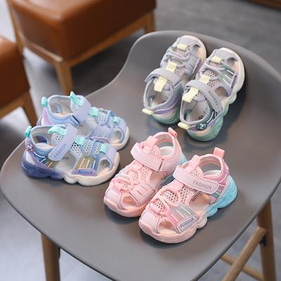 Tenis Kids Shoes 2024 Summer New Hollow Sandals Light Boys' Sports Shoes Tidal Soft Sole Casual Shoe Sandals for Girl Zapatillas