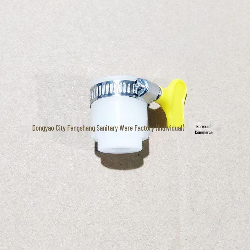 Universal Anti-Splash Faucet Extender with Rotating Joint for Balcony Use