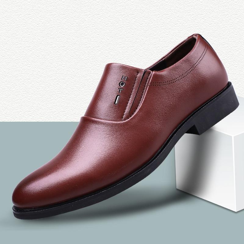 Fashion New Spring/Autumn Loafers for Men Wedding Shoes Patent Leather Men Luxury Shoes Casual Business Men Dress Shoes Slip-On Solid