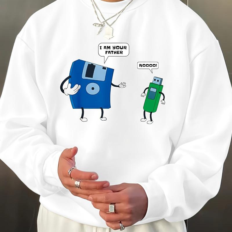 

Men s Relaxed Fit Vintage Wash Crewneck Sweatshirt with Faded Details for a Lived-in Feel S