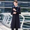 Kasey Unisex Wool Blend Mid-Length Professional Overcoat