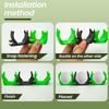 3pcs/set Three-ball Golf Ball Holder 3X Display Golf Ball Organizer Golf Ball Rack  Athletes