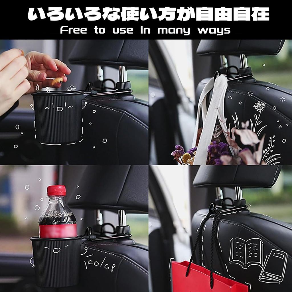 ZUKIDA Car Hook Metal Hook Aluminum Alloy Material and Amazing Manufacturing Process Car Headrest