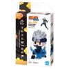 Kawada Nanoblock "NARUTO Shippuden" Kakashi Hatake NBCC_225, 3 x 10.5 x 18 cm, Ages 12 and Up, Interior Decoration, Hobby, NBCC_225