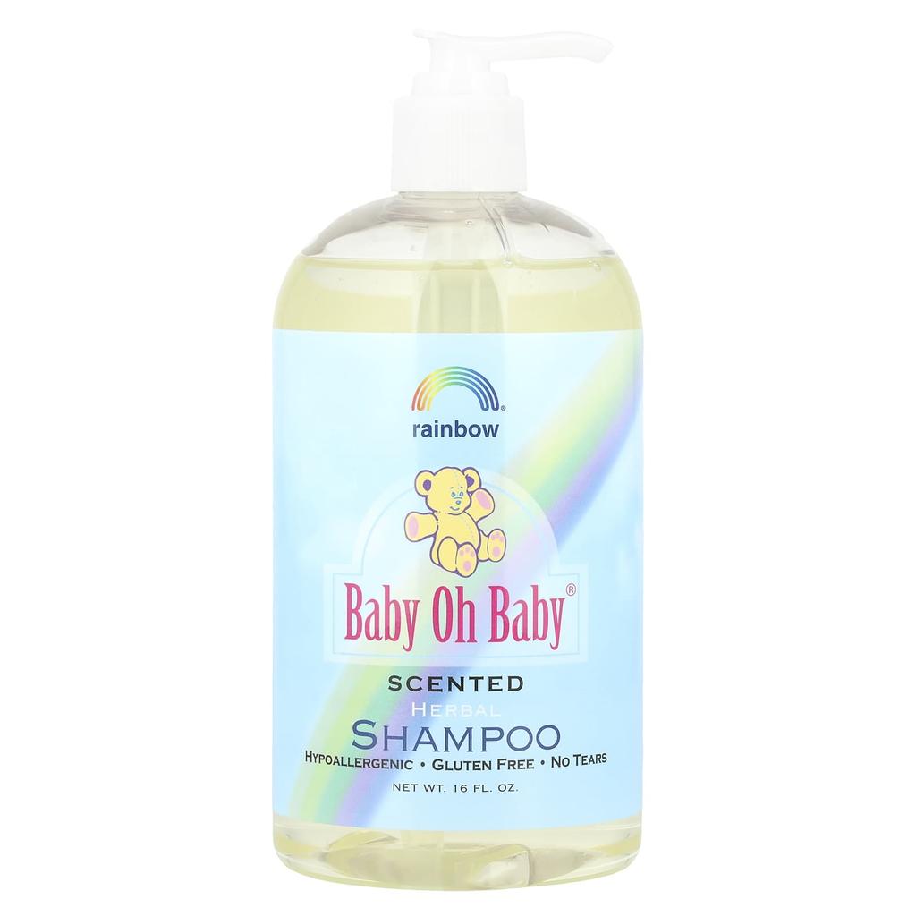 Baby Oh Baby, Herbal Shampoo, Fragrance Free, 16 fl oz