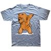 Dabbing Chow Chow Dab Dance Dog T Shirts Graphic Cotton Streetwear Short Sleeve Birthday Gifts Vintage Style Tshirt UnisexF