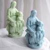 Candle Moulds 3D The Virgin-Mary to Hold Kid Silicone Mold Plaster-Resin Mold Virgin-Scented Candle Epoxy Mold DIY Art