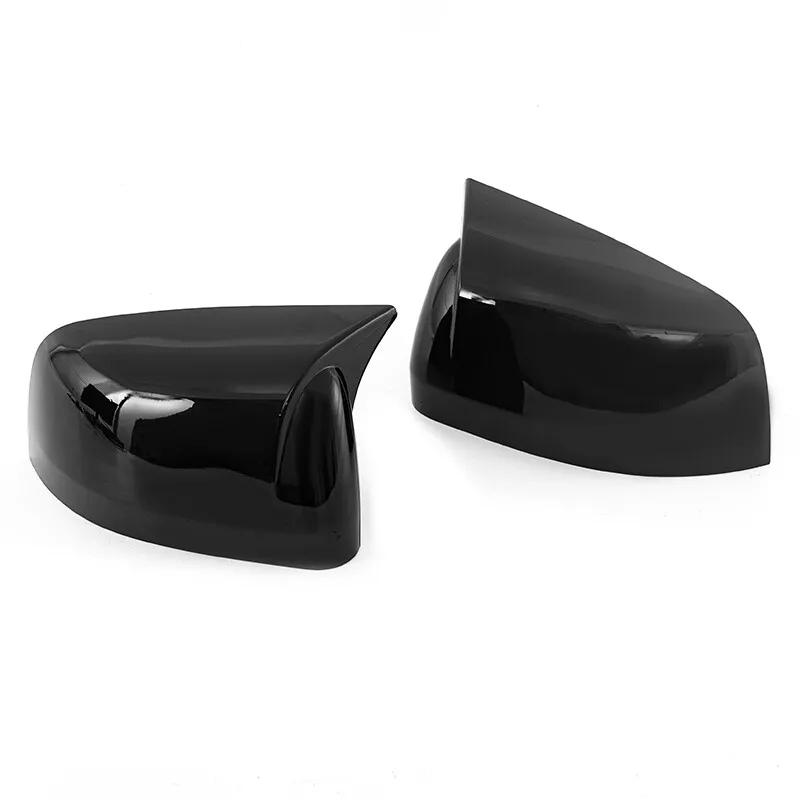 

For Jeep Grand Cherokee 2011 2012 2013 2014- Car Rearview Side Mirror Cover Wing Cap Exterior Door Housing Shell ABS Trim Gloss Black