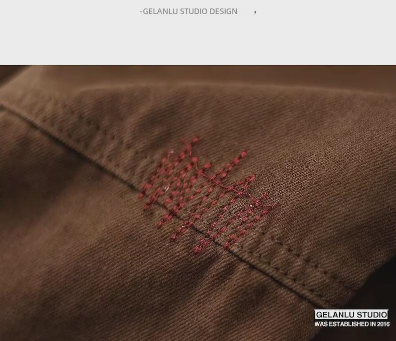 Ανδρικό Ρετρό Τζιν Μπουφάν - Ευέλικτο, Στυλάτο Ρούχο Εργασίας για Άνοιξη και Φθινόπωρο