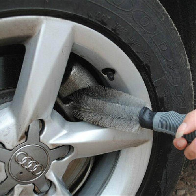 Car Wheel Brush Tire Cleaning Tools Rim Scrubber Cleaner Auto Detailing Brush Washing Tool For Truck Motorcycle Bicycle Home