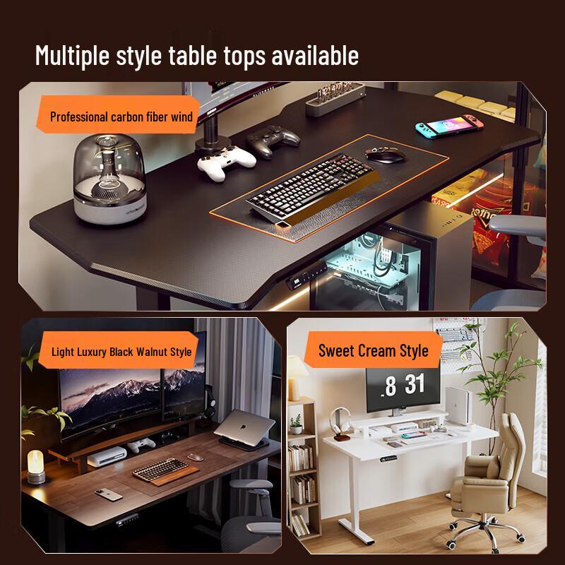 Електричний стіл для сидіння та стояння Loctek Black Samurai Pro