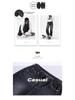 Women's Wide-Leg Black-Gray High-Waisted Jeans - Autumn/Winter 2023