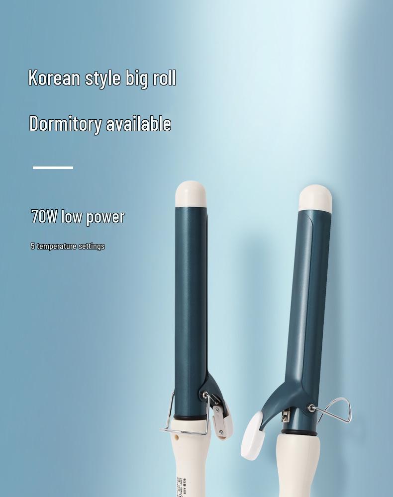 Electric Curling Iron - Large Curling Barrel for Styling and Egg Roll Curls