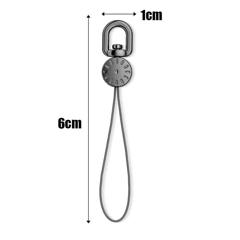 1-10PCS 360 ° Rotatable Hand Wrist Lanyard Straps Metal Phone Wrist Strap Security Anti-lost Mobile Phone Lanyard Accessories Universal
