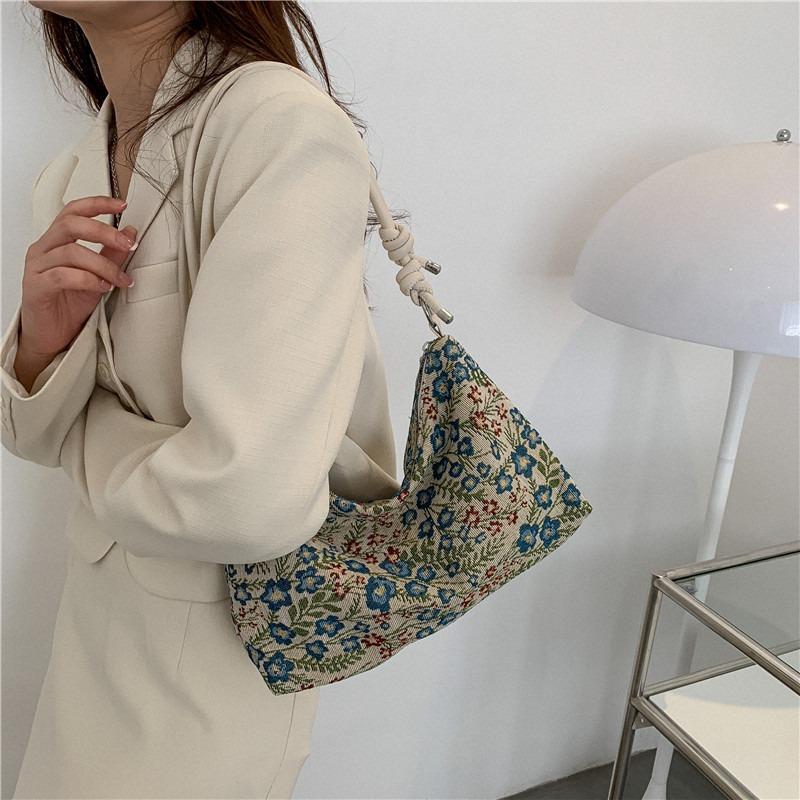 Bag Women's New Large-capacity Women's Bag Autumn Fashion Shoulder Underarm Bag Simple Casual Tote Bag