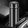 500ml Smarte Vakuumisolierte Edelstahl-Wasserflasche LED-Temperaturanzeige Auslaufsicher Tragbar für Zuhause, Reisen, Sport