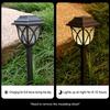 1/2/4/6/8pcs Led Solar Lights For Garden Decoration Outdoor Waterproof LED Landscape Light Ground Solar Power Yard Lawn Lamp Pathway Lights
