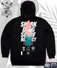 Shark-Dog-Hoody-129 Shark Dog Surfing Hawaii Character Graphic Hoodie