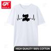 Sprint Car Racing Heartbeat Customized Tops Shirts Prevalent Tops T Shirt Unisex T Shirts Camisas Basicas Hombre