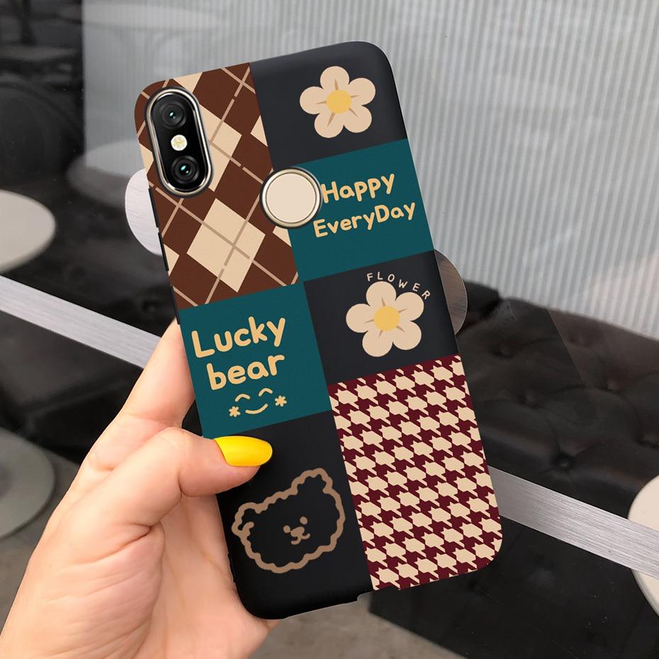 Phone Case For Xiaomi Redmi S2 (Redmi Y2) Lovely Pattern Macaroon Silicone Soft Cover Cases For RedmiS2 S 2 Y2 Fundas