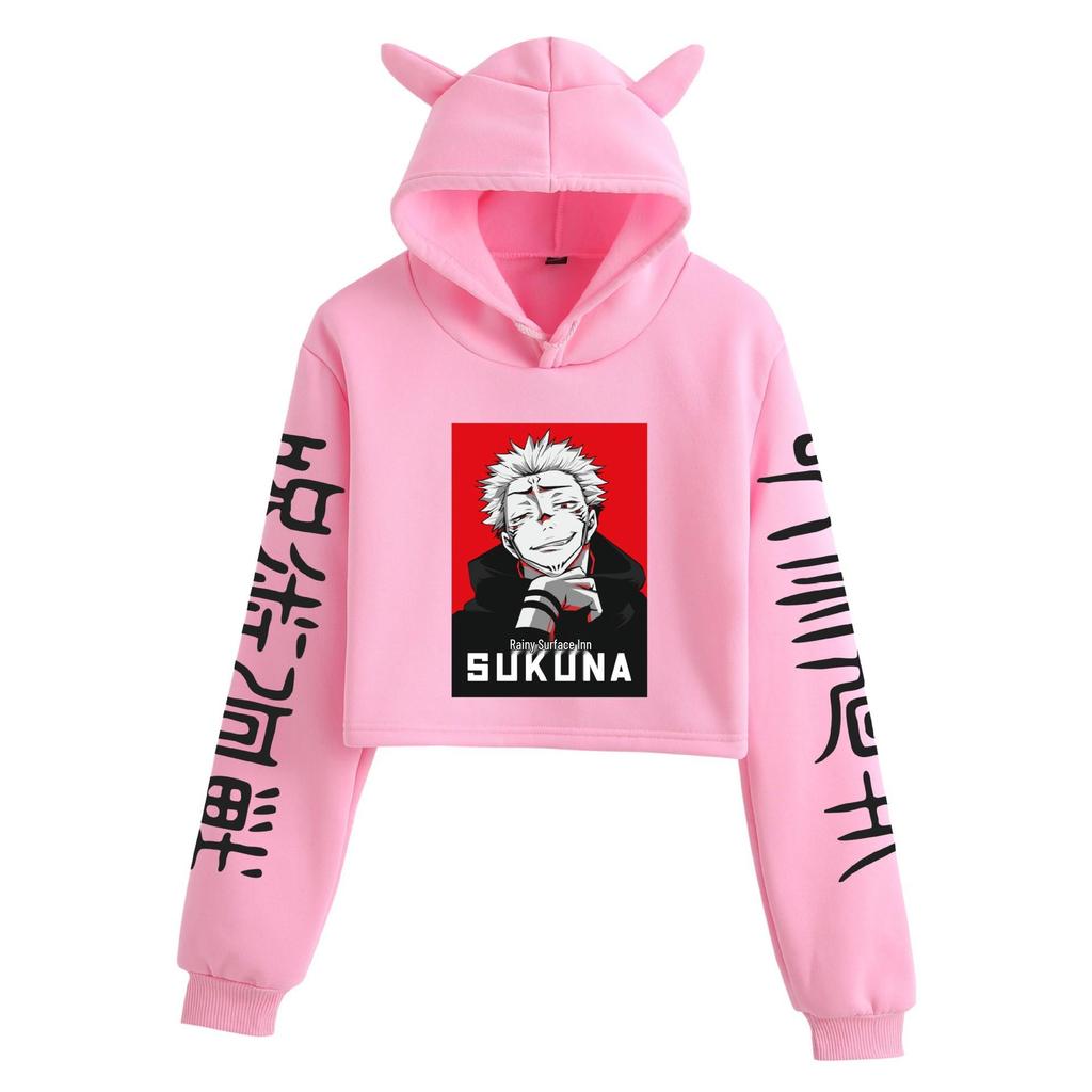 Jujutsu Kaisen Women's Cat Ear Hoodie