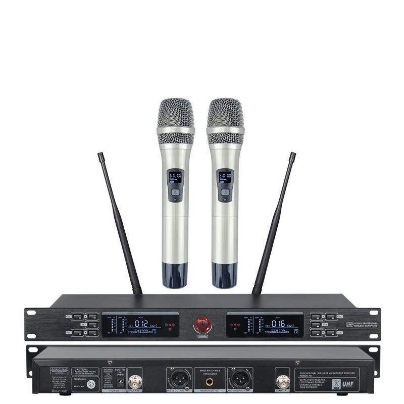 U Band Wireless Microphone with Infrared Frequency Matching - In Stock