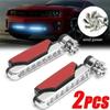 1/2 Stück Auto LED Tagfahrlicht Windkraftbetriebene LED Flutlichtstrahler Zusatzbeleuchtung Motorradlampe Automobil Tagfahrlicht