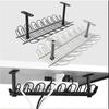 360mm Table Socket Hang Holder Power Strip Storage Rack Fixed with Screws Cable Management Tray for Offices Home Wire Cord Organizer