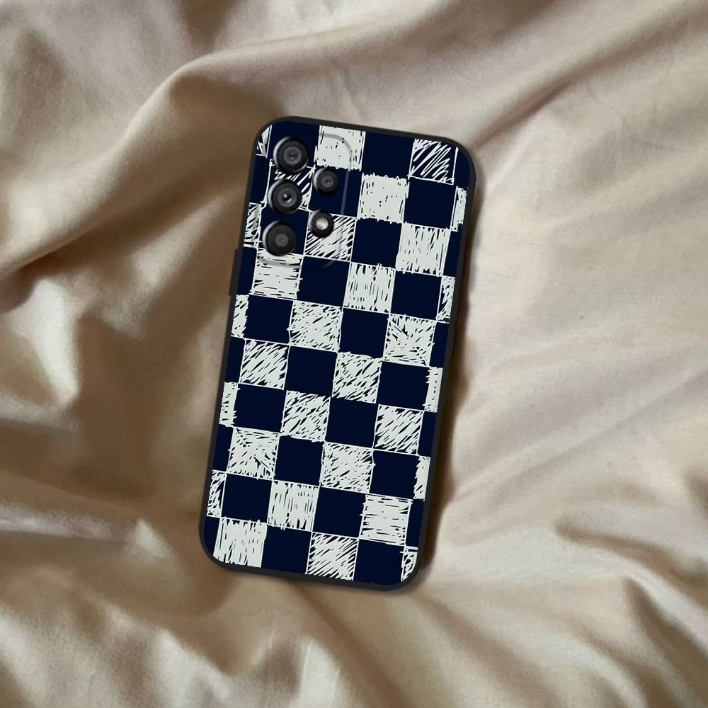 Chess Phone Case For Samsung Galaxy A20,A21s,A22,A31,A32,A52,A53,A72,73,A80 Soft Black Cover