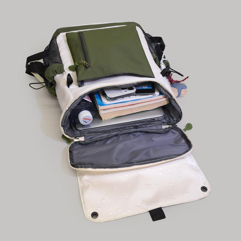 Schoolbag Unisex Japanese ins High Value Backpack 1011 New Large Capacity High School Student Backpack