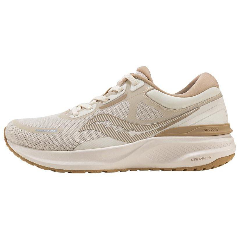 SAUCONY Cushioning Slip Resistant Abrasion Resistant Lightweight Low Top Training Running Shoes Unisex Brown White S28194-2