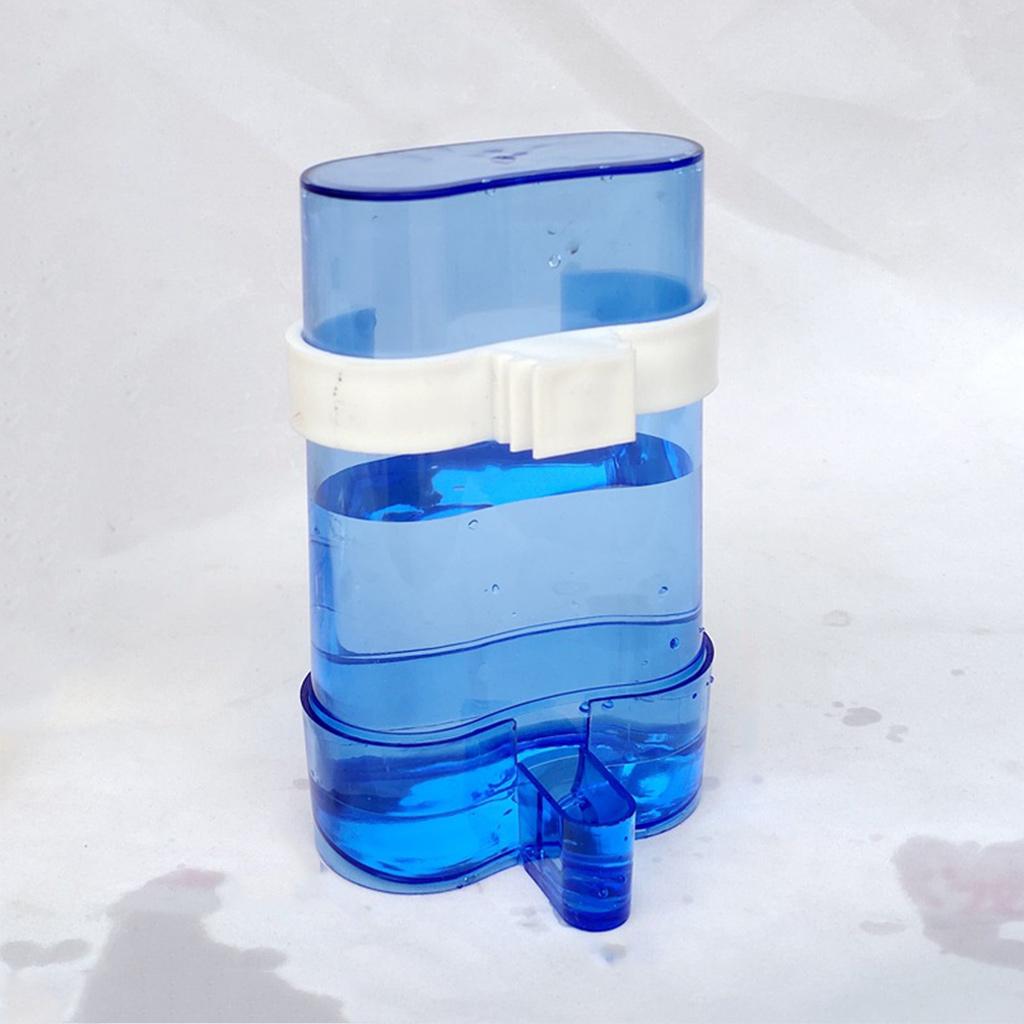 Parakeet Water Dispenser No Mess Parrot Feeder Waterer Cockatiel Cage Accessories Automatic Feeding Supplies for Budgies