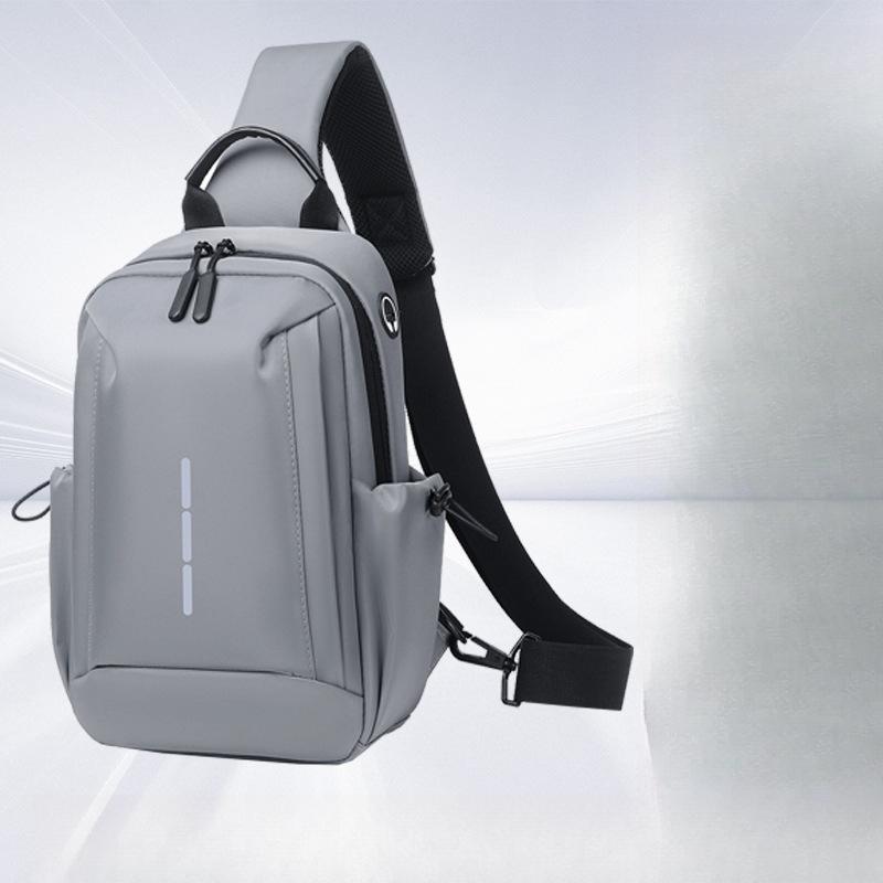 Men's Fashion Chest Bag Travel Women's Crossbody Bag Trendy and High-end Casual Shoulder Bag Commuting Light Chest Bag