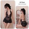 Passionately Tempting Lace Jumpsuit - Open Crotch, Sexy Nightwear