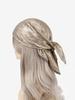 1pc Y2K Style Retro Spicy Leather Headscarf Hat Women Summer Square Scarf Hip-hop Kerchief Series Versatile Headband Hair Scarf