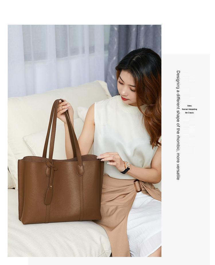 Damenmode 2025 Vielseitige große Tragetasche & Umhängetasche - Stilvolle High-End Einkaufstasche