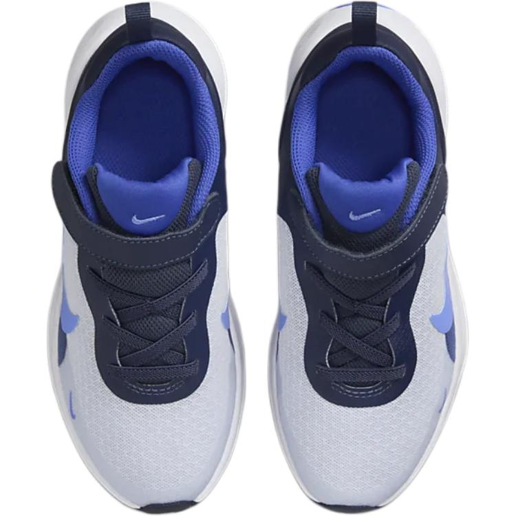 Nike Revolution 7 PS Football Grey Thunder Blue Kids Sneakers Astronomy-Blue Royal-Pulse FB7690-007