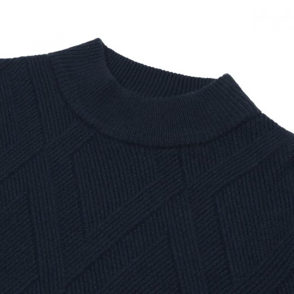Countess Mara Soft Warm Pattern Knit Wool Blend Turtleneck Cstx3c2320b0