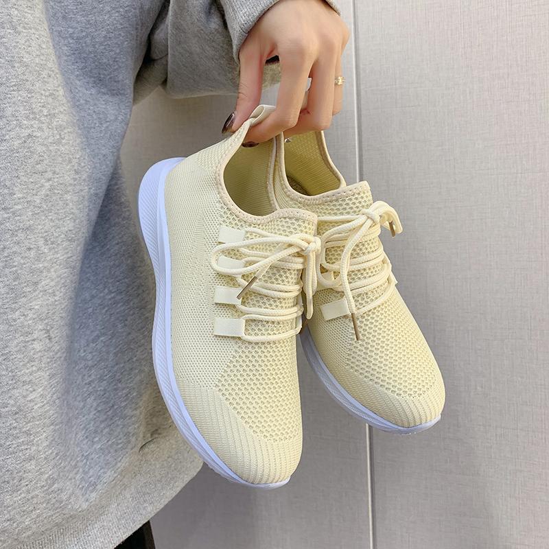 Light Sneakers Women Running Shoes Shoes Fashion Vulcanized Shoes Summer Breathable Comfort Care Shoes Casual Anti-skid Shoes