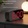 Led Mini Mirror Alarm Clock Electronic Digital Alarm Clock Digital Table Clock Room Desk Decorating Smart Small Tools Home